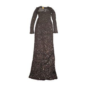 Outcast Aureliana Maxi Dress in Chocolate
